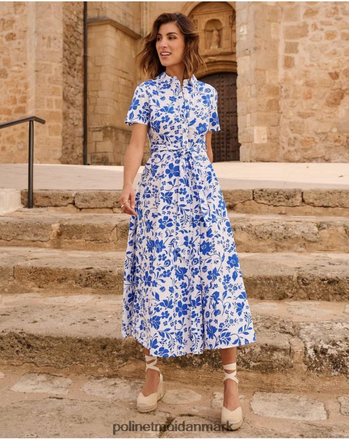 fødselsdagsskjortekjole hvid tøj Polin et moi 28TJFF26