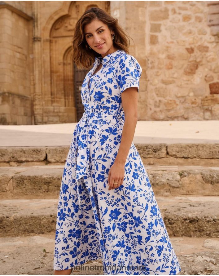 fødselsdagsskjortekjole hvid tøj Polin et moi 28TJFF26