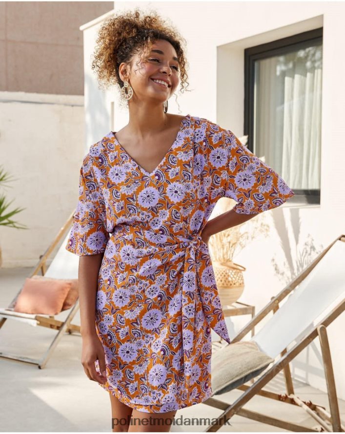 felisa knude kjole lilla tøj Polin et moi 28TJFF39