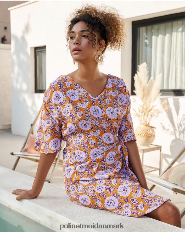 felisa knude kjole lilla tøj Polin et moi 28TJFF39