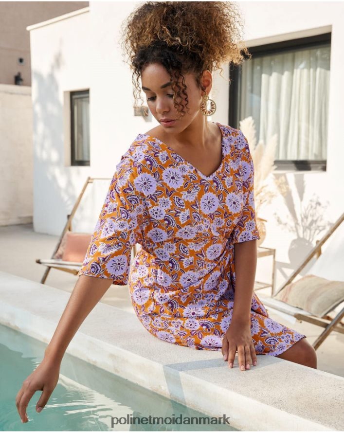 felisa knude kjole lilla tøj Polin et moi 28TJFF39