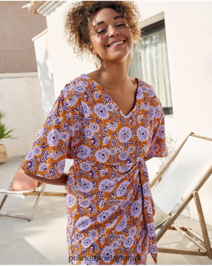 felisa knude kjole lilla tøj Polin et moi 28TJFF39