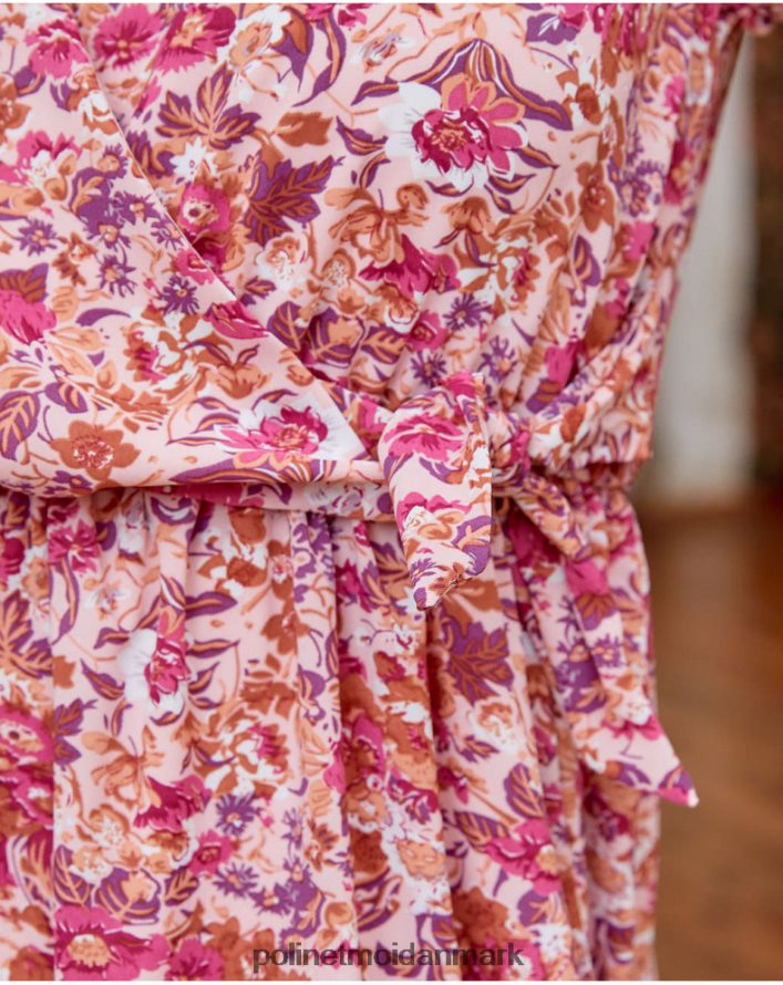 flores edith kjole hindbær tøj Polin et moi 28TJFF141