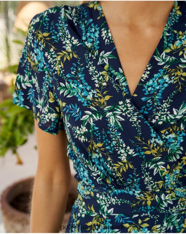 gabri midikjole marine tøj Polin et moi 28TJFF32