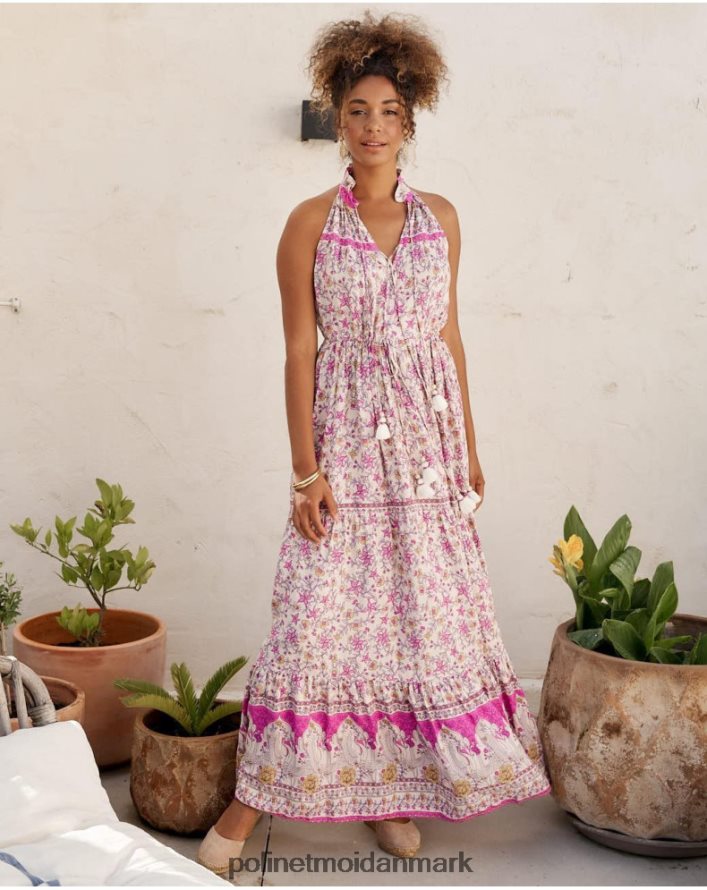 halter vera kjole Rose tøj Polin et moi 28TJFF19