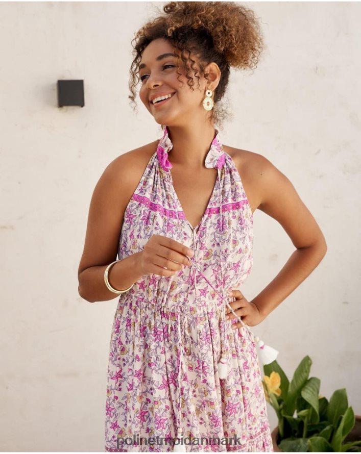 halter vera kjole Rose tøj Polin et moi 28TJFF19