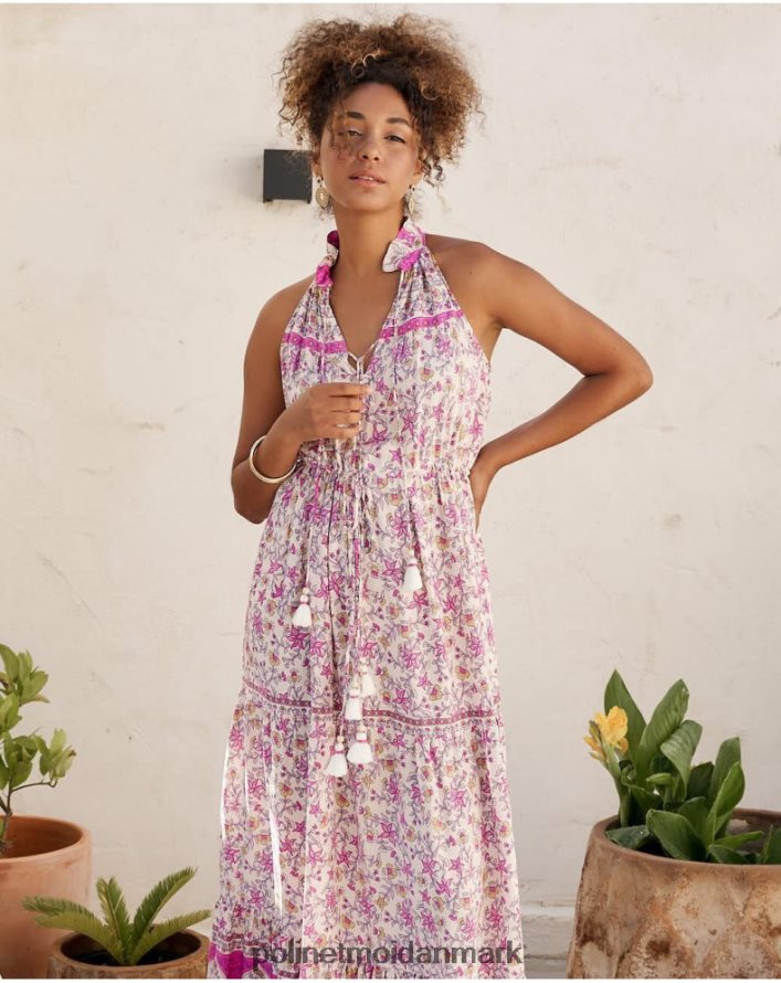 halter vera kjole Rose tøj Polin et moi 28TJFF19