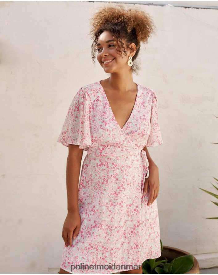 kjole cross-over xiomara Rose tøj Polin et moi 28TJFF8