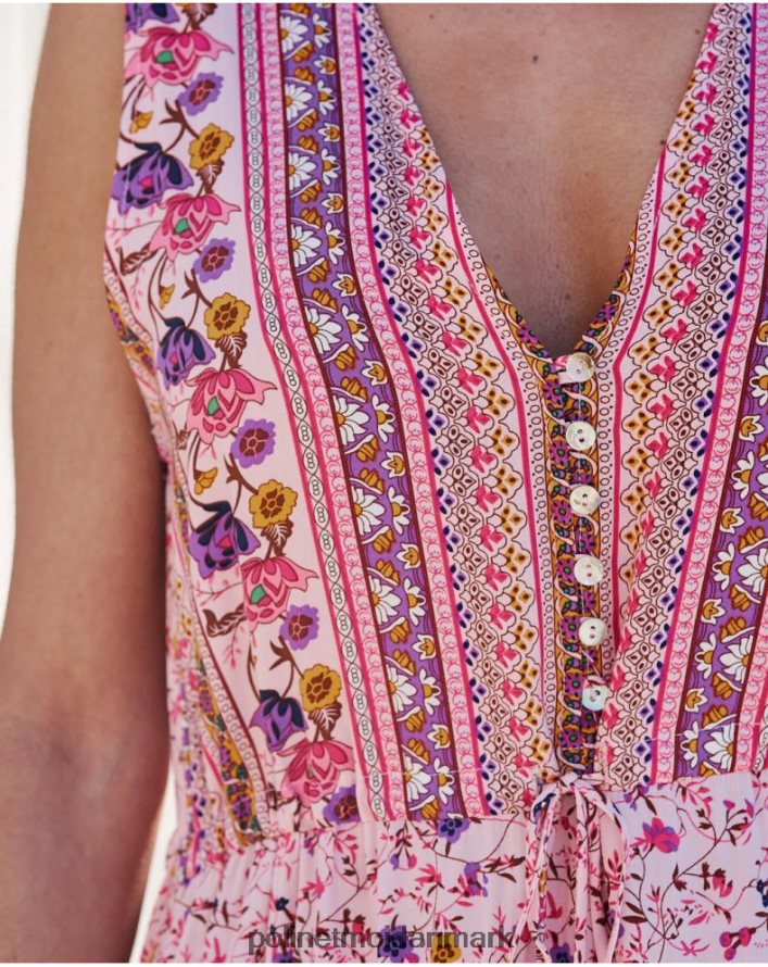 kjole flared clia Rose tøj Polin et moi 28TJFF79