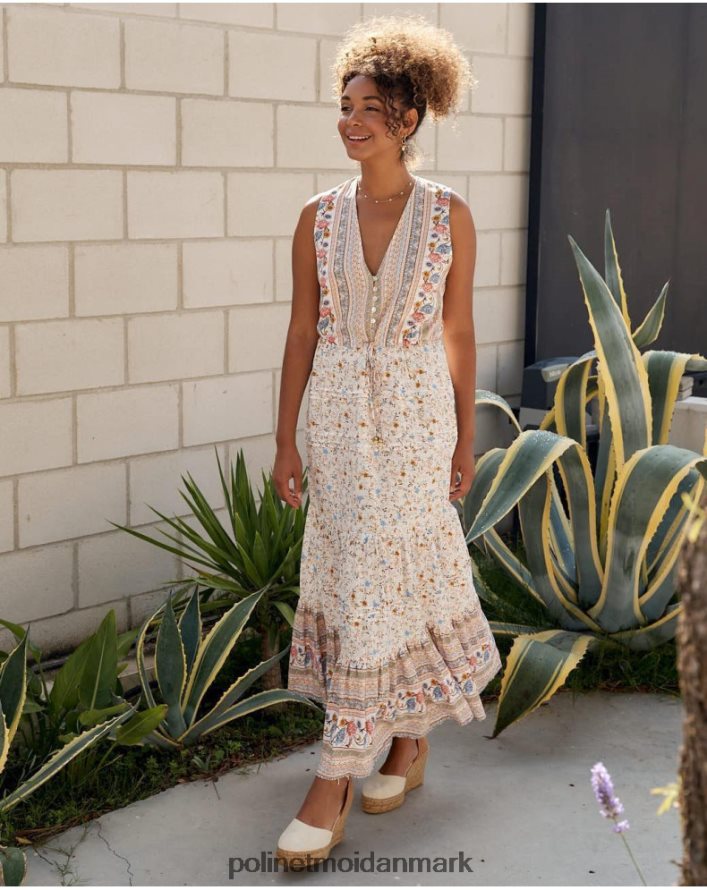 kjole med eleny buttons rå tøj Polin et moi 28TJFF10