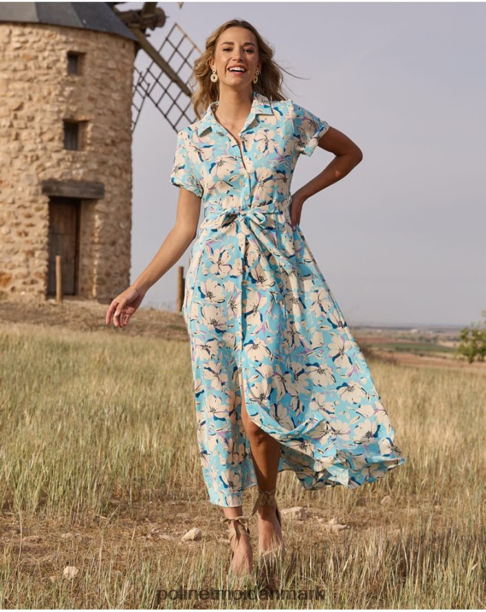 narey skjortekjole himmelsk tøj Polin et moi 28TJFF99