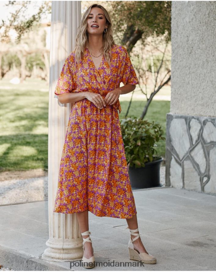 rosela flydende kjole mango tøj Polin et moi 28TJFF108