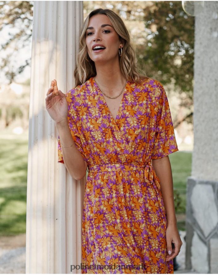 rosela flydende kjole mango tøj Polin et moi 28TJFF108