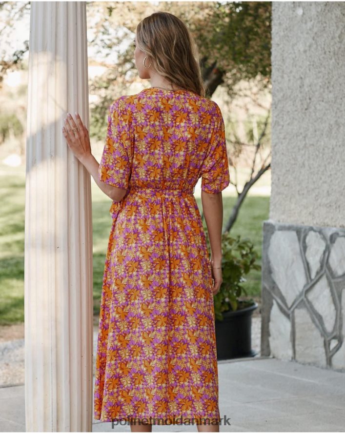 rosela flydende kjole mango tøj Polin et moi 28TJFF108