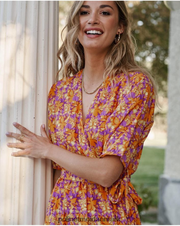 rosela flydende kjole mango tøj Polin et moi 28TJFF108