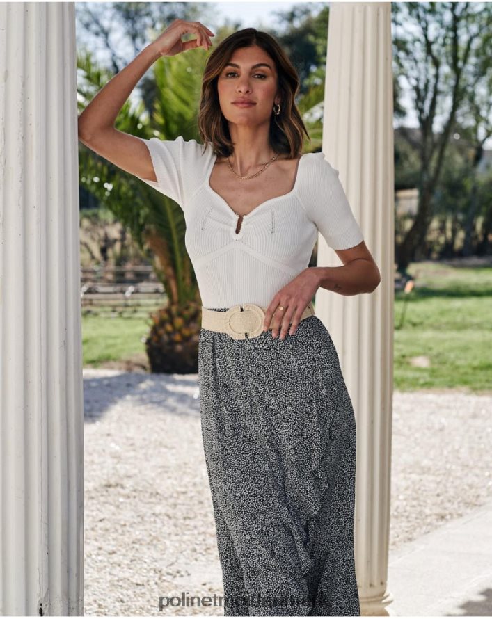 cross nederdel savanne sort tøj Polin et moi 28TJFF310