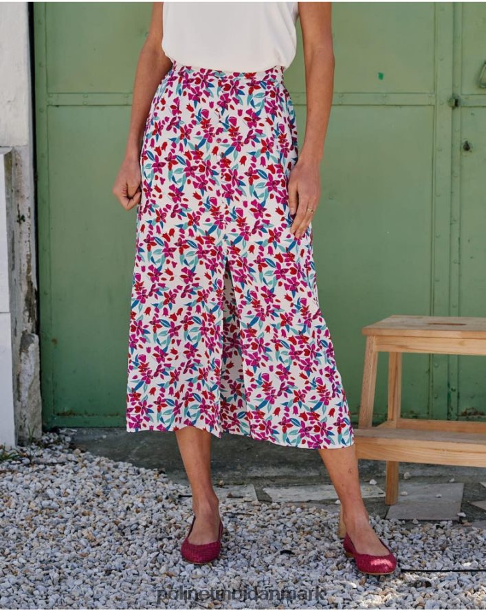 frila midi nederdel lilla tøj Polin et moi 28TJFF308