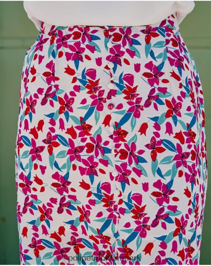 frila midi nederdel lilla tøj Polin et moi 28TJFF308