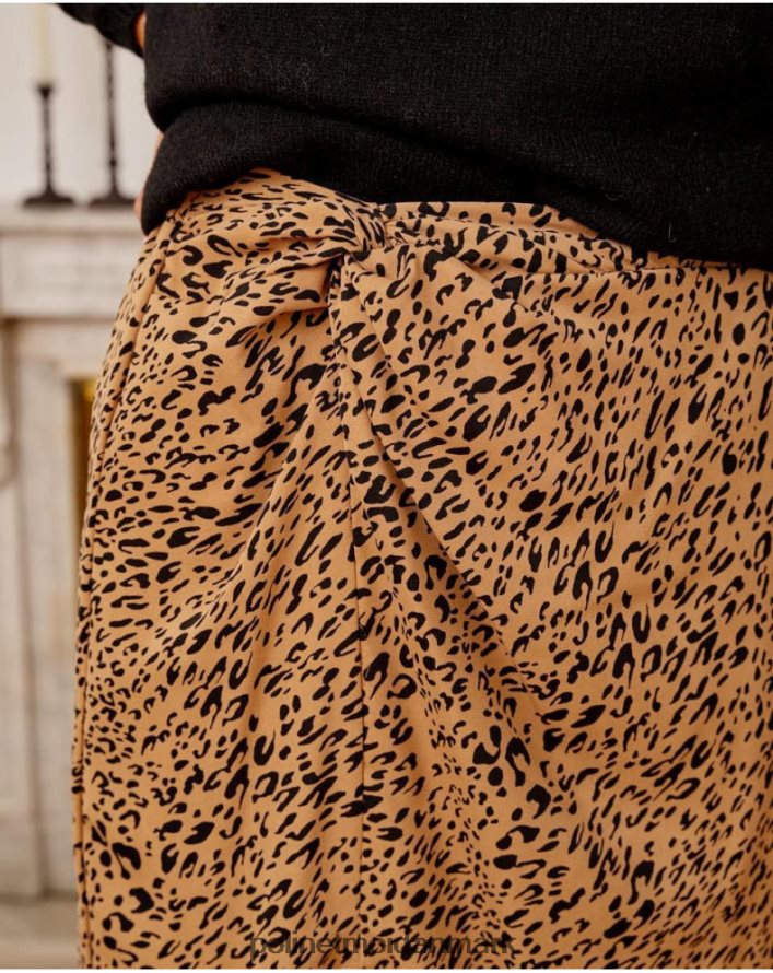 jade knude nederdel kamel tøj Polin et moi 28TJFF312