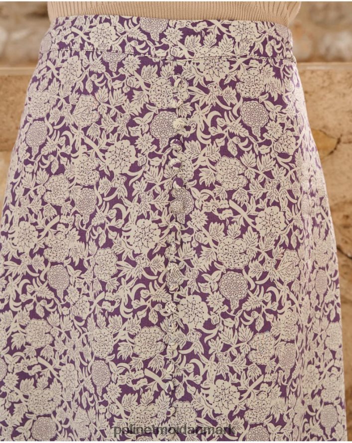 midi trinity nederdel lilla tøj Polin et moi 28TJFF307