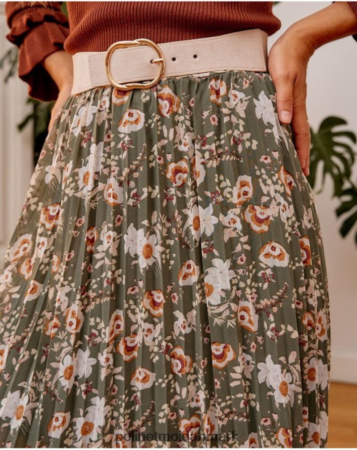 plisseret nederdel dunia kaki tøj Polin et moi 28TJFF299