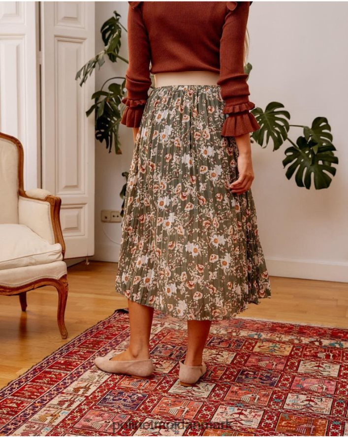 plisseret nederdel dunia kaki tøj Polin et moi 28TJFF299