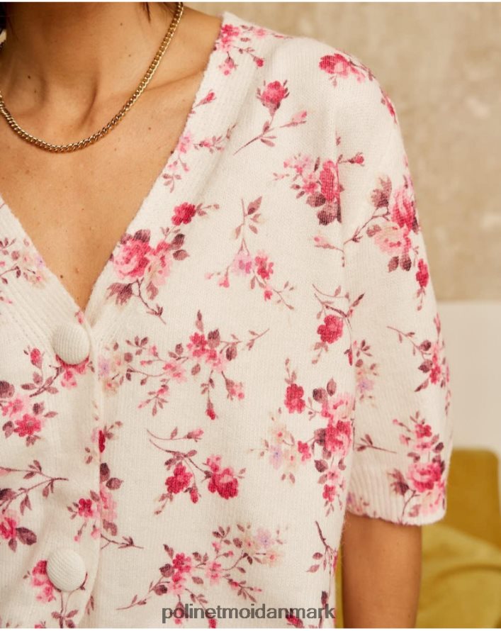 famara blomstercardigan Rose tøj Polin et moi 28TJFF352