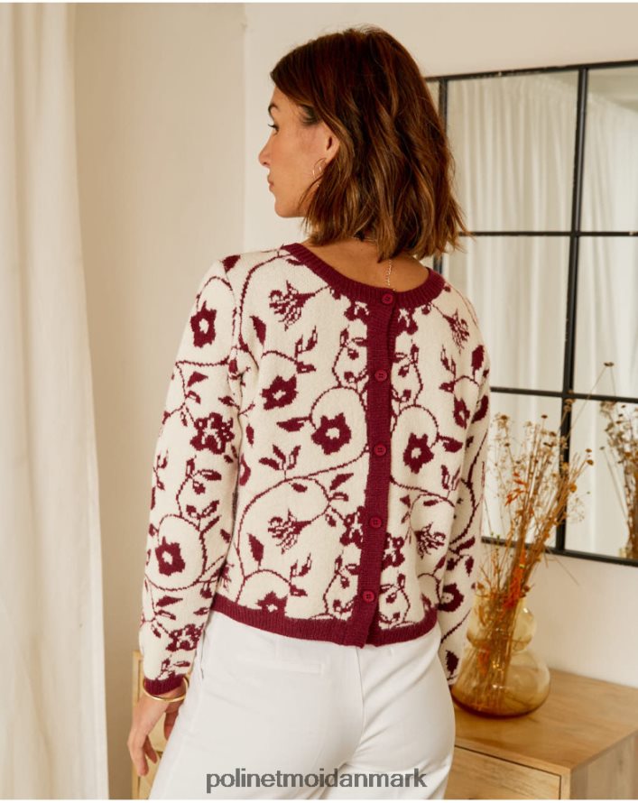 sofia stemplet cardigan rå tøj Polin et moi 28TJFF357