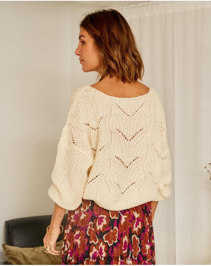 sweater bred priscilla rå tøj Polin et moi 28TJFF354