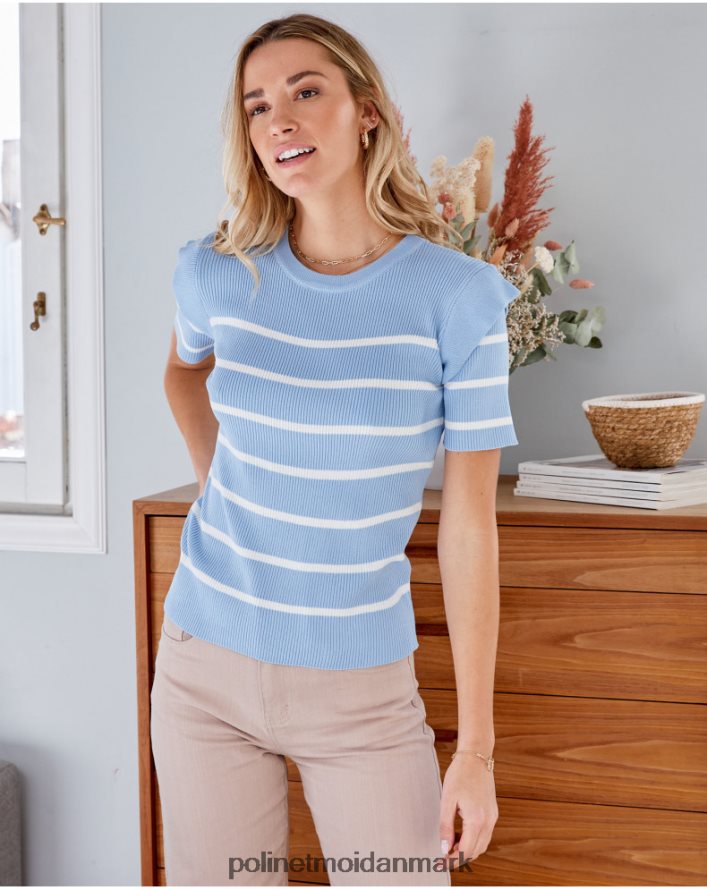 sweater elga point himmelsk tøj Polin et moi 28TJFF347