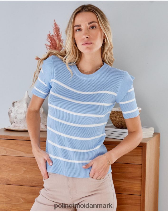 sweater elga point himmelsk tøj Polin et moi 28TJFF347