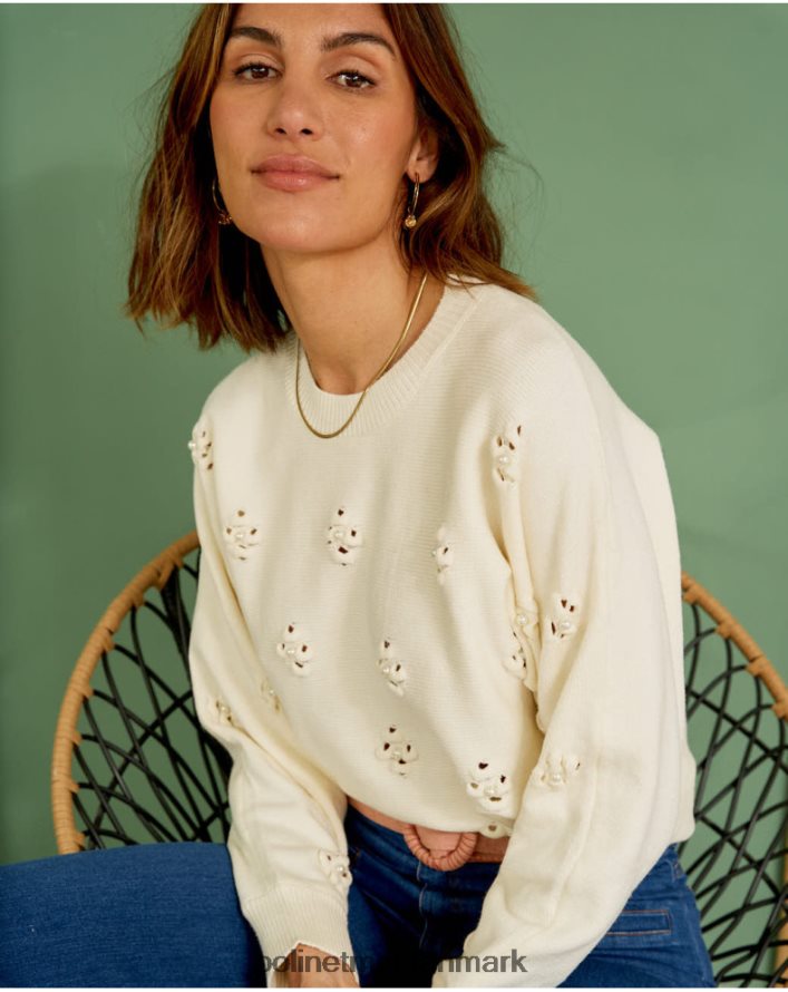 sweater tita perler rå tøj Polin et moi 28TJFF348