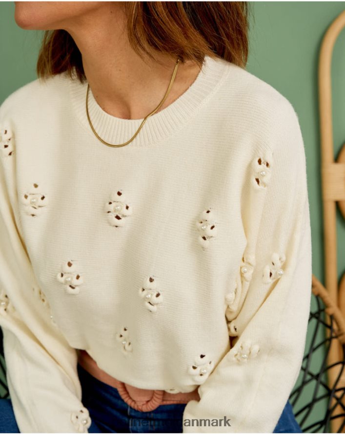 sweater tita perler rå tøj Polin et moi 28TJFF348