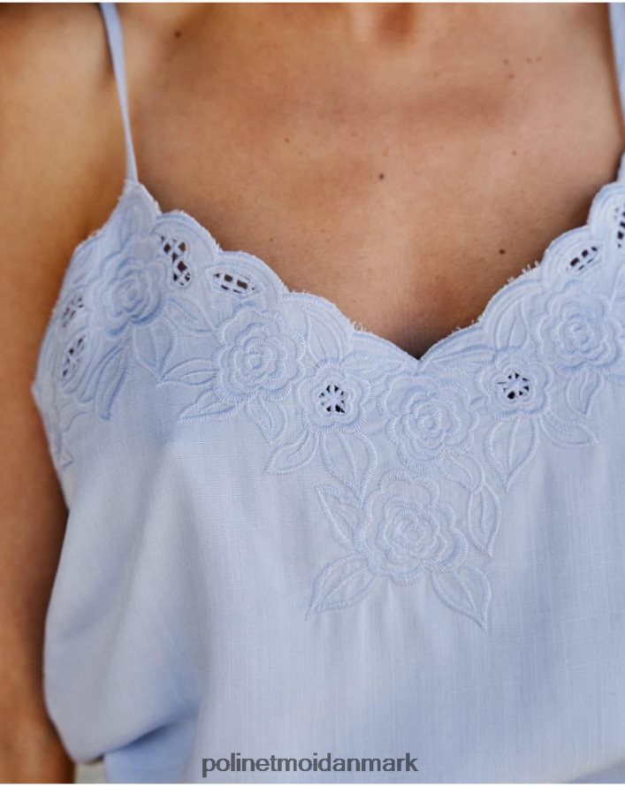 malala broderi top himmelsk tøj Polin et moi 28TJFF264