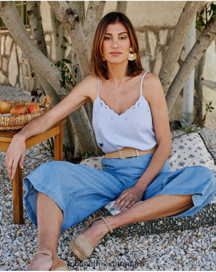 malala broderi top himmelsk tøj Polin et moi 28TJFF264