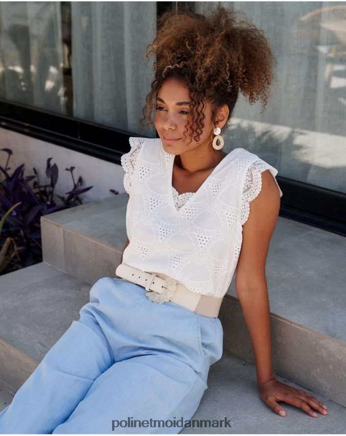 top batista amparo hvid tøj Polin et moi 28TJFF240