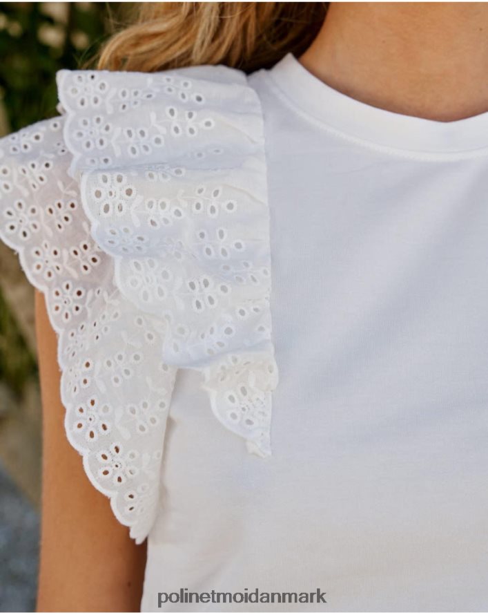 top flæsede aymara hvid tøj Polin et moi 28TJFF266