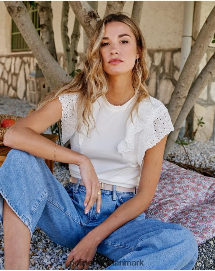 top flæsede aymara hvid tøj Polin et moi 28TJFF266