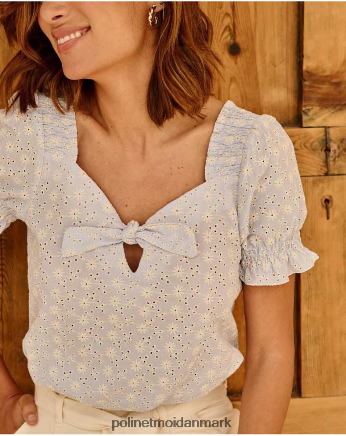 top sløjfe ladia himmelsk tøj Polin et moi 28TJFF239
